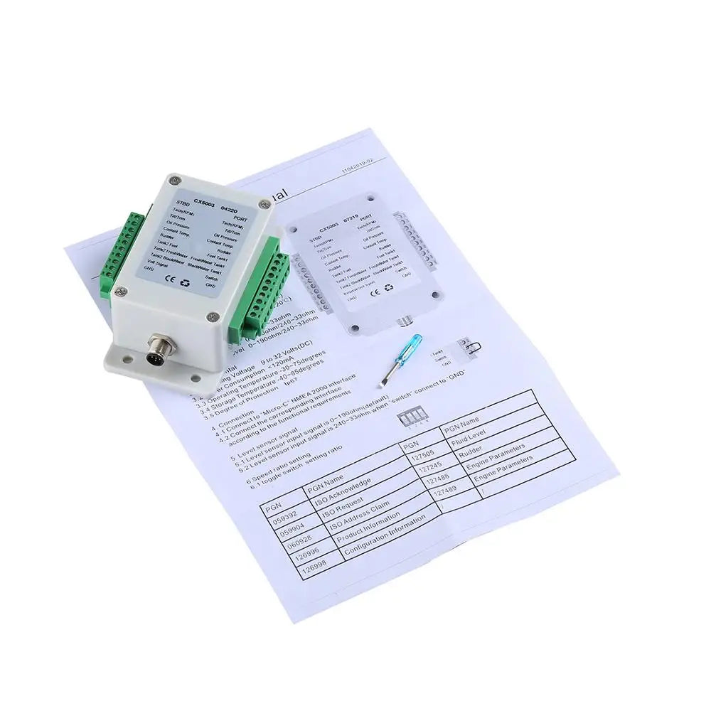 Matsutec MD-25 Transducer 8Pin with 10M Cable by Matsutec