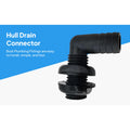Boat Marine 3/4 Inch 90 Degree Thru Hull Deck Floor Drain by Unbranded