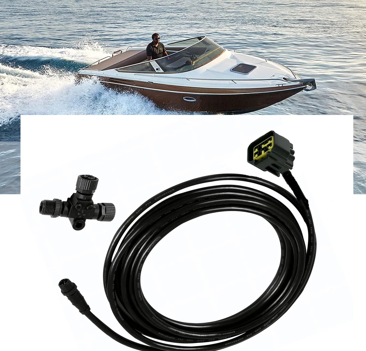 PLOSON NMEA 2000 Engine Interface Cable by PLOSON