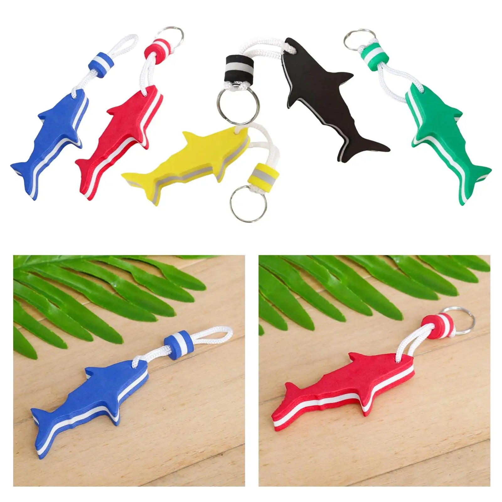 Floating Keyring Waterproof Keychain for Fishing by Unbranded