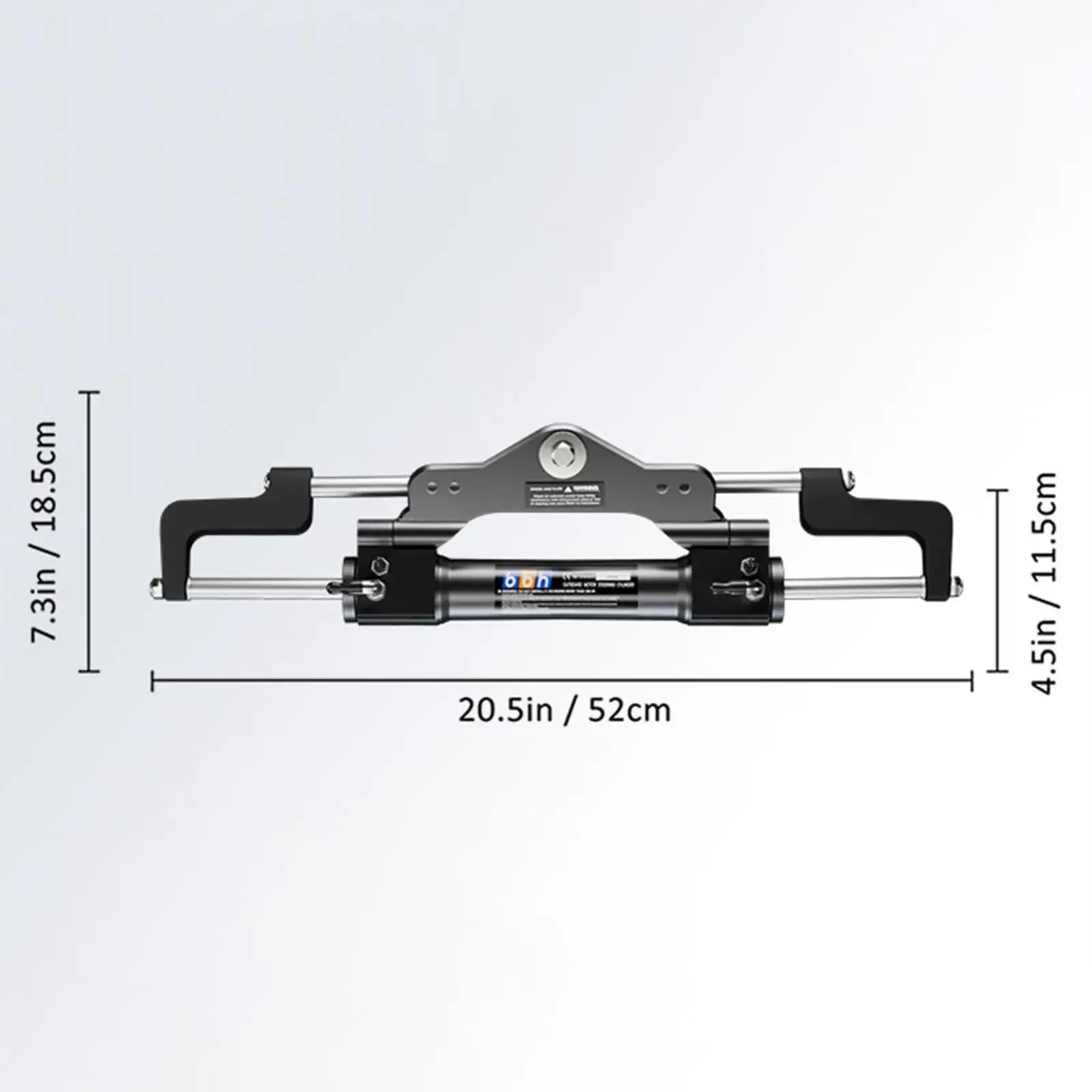 Hydraulic Outboard Steering Kit Alloy Material Sturdy Marine Steering 