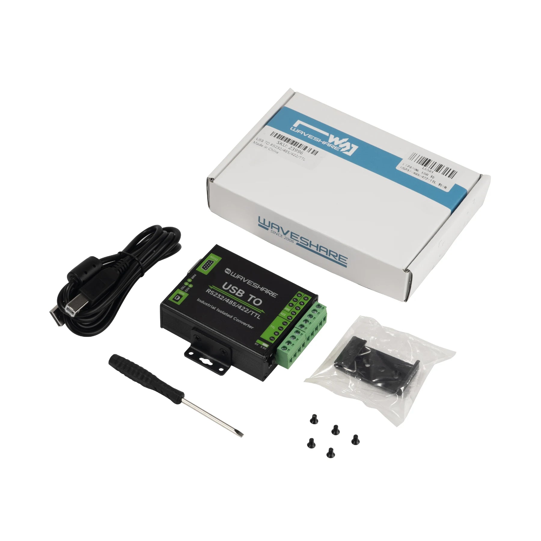 RS422 RS455 FT232RNL USB to RS232/485/422/TTL serial port module indus