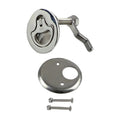 Stainless Steel Recessed Cam Latch with Back Plate by Unbranded