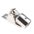 Stainless Steel Bimini Top Deck Hinge Mount by Unbranded