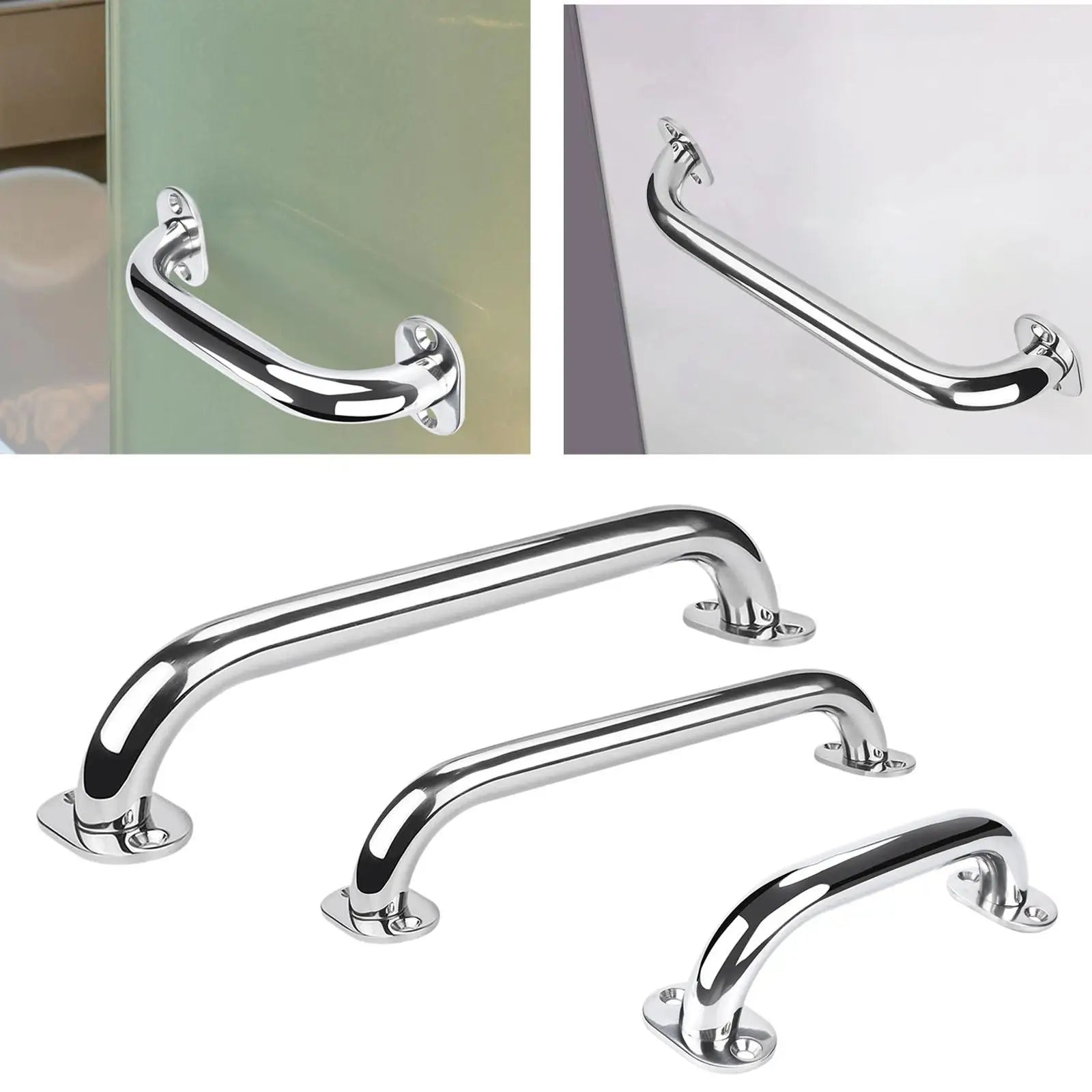 Heavy Duty Stainless Steel Boat Grab Handle Marine Handrail by Unbranded