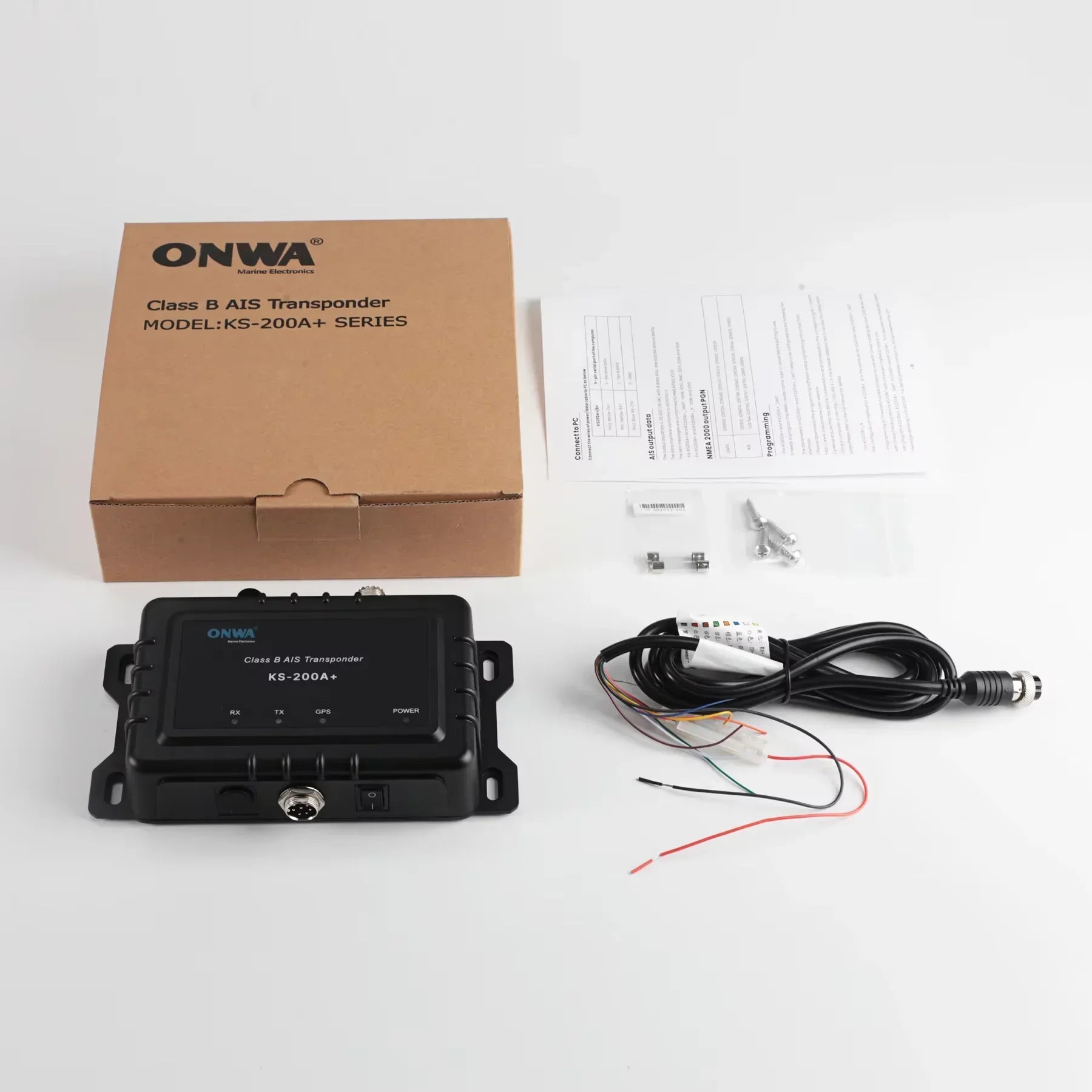 ONWA KS-200A+ Class B AIS Transponder with WiFi by ONWA