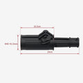 Extended Tiller Handle Outboard Motor Control Rod by Unbranded