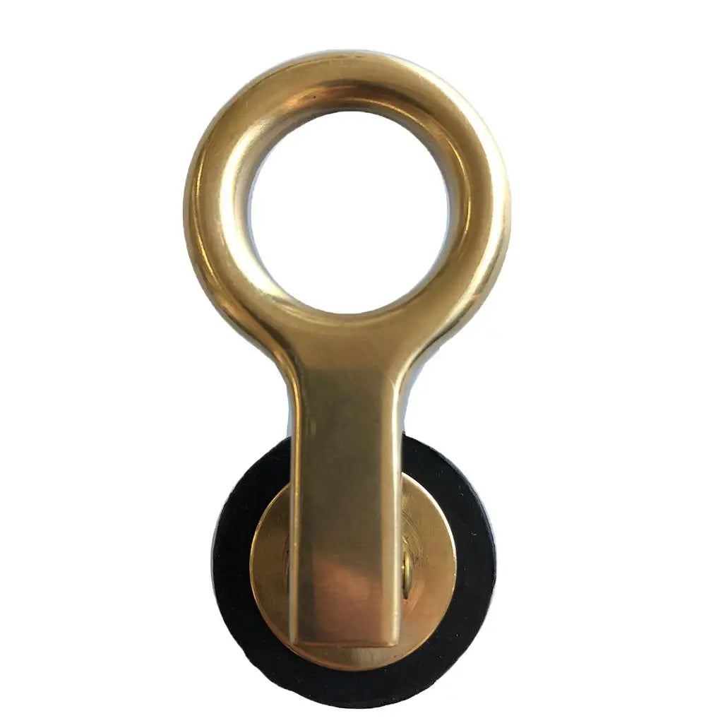 Marine Drain Plug 25mm Snap Handle Brass Plug by Unbranded