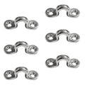 Silver Marine Pad Eye Stainless Steel Deck Loop Tie Down Hardware Anch