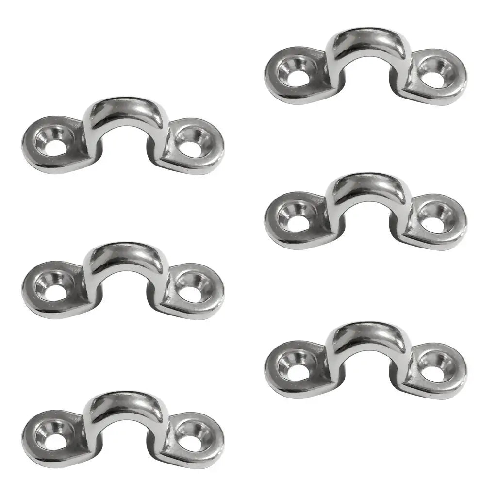 Silver Marine Pad Eye Stainless Steel Deck Loop Tie Down Hardware Anch