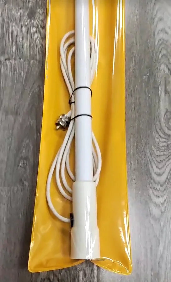 HA-023 AIS VHF Marine Antenna – 156-163MHz 6.5dB Gain with antenna Bas