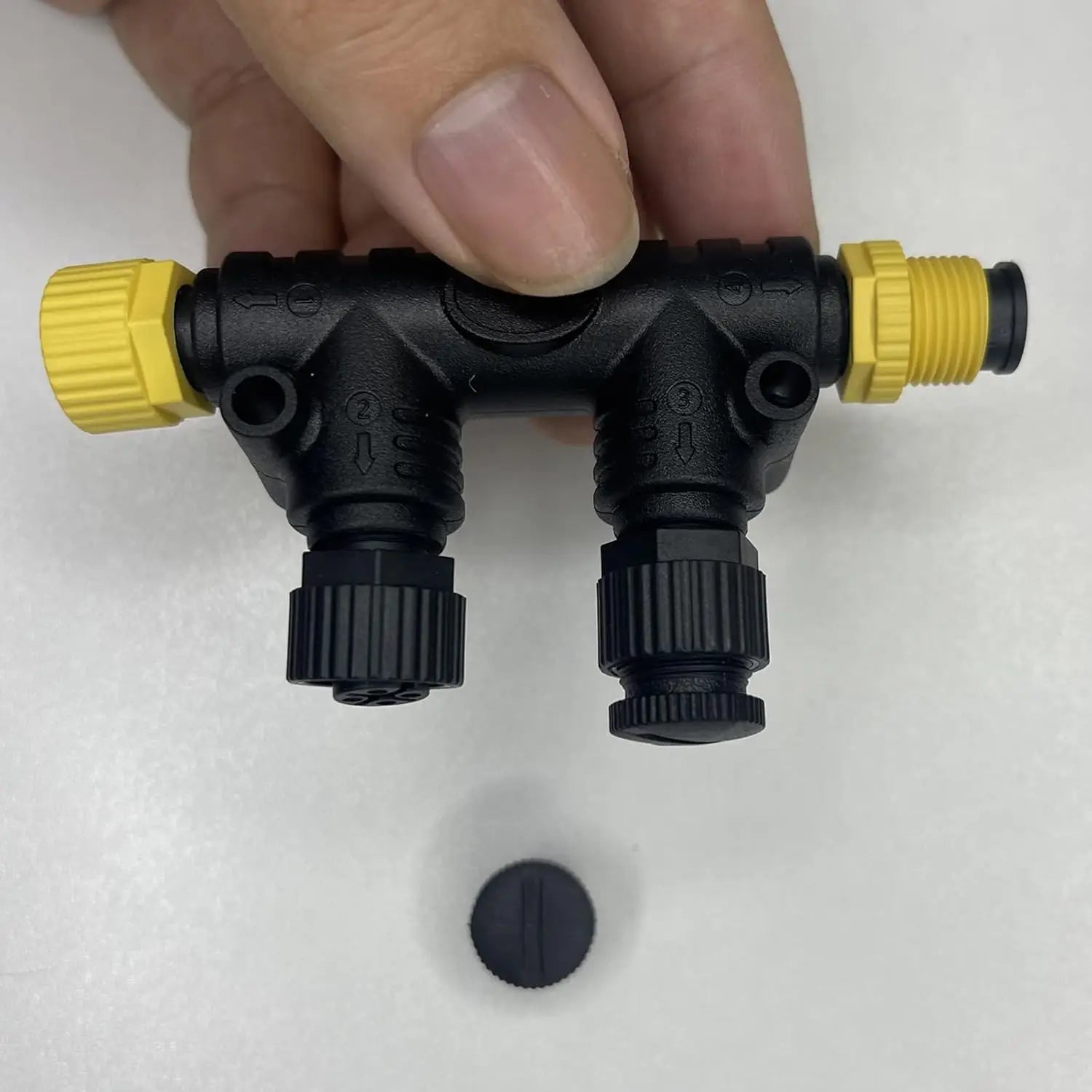 T-Connectors NMEA 2000 Dual Tee Connectors by Lowrance/Simrad/Garmin