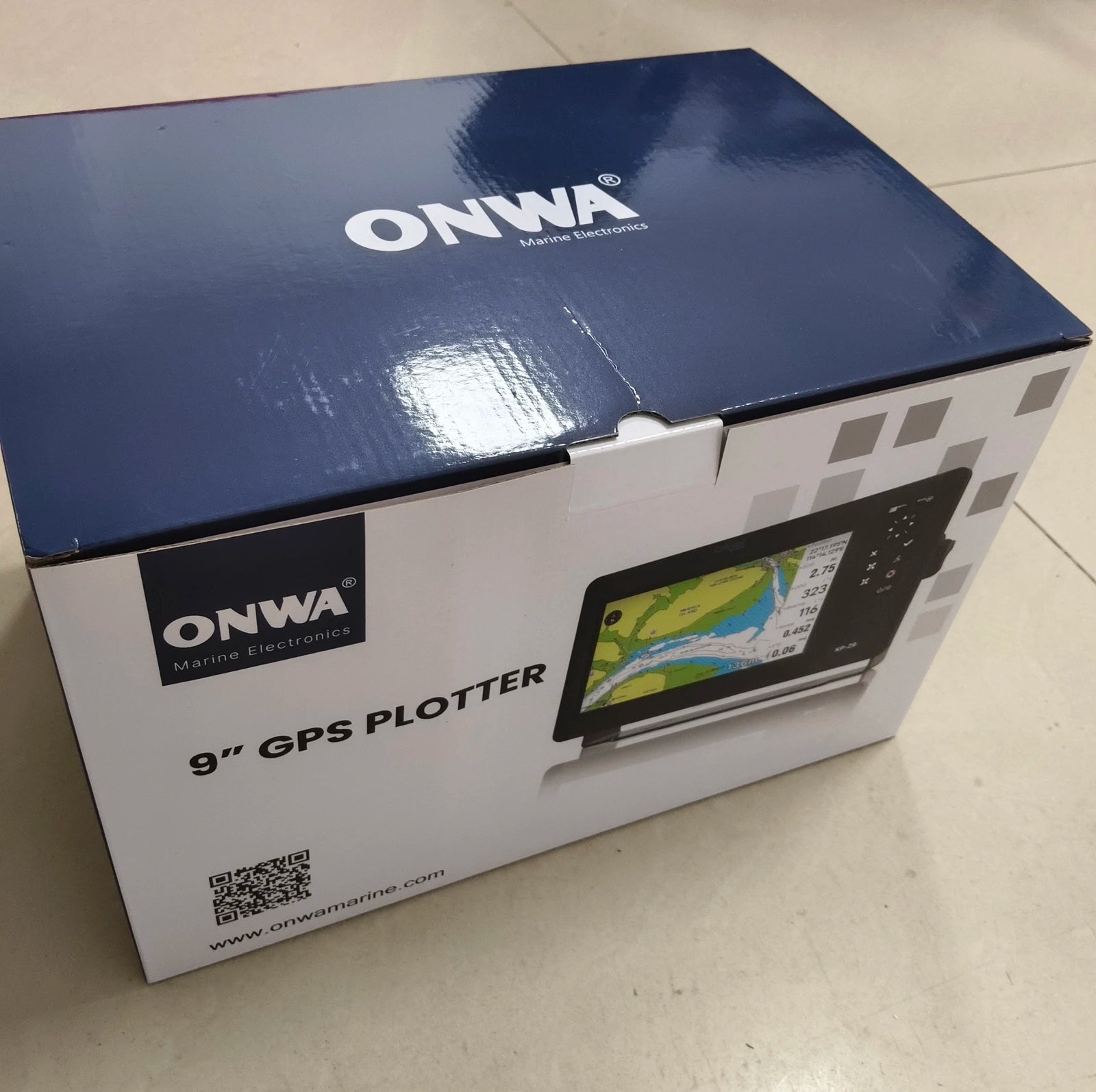 ONWA KP-29A 9-inch GPS Chart Plotter with AIS by ONWA