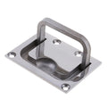 Marine Grade Stainless Steel Boat Handle Pull Rings Hatch Latch Access