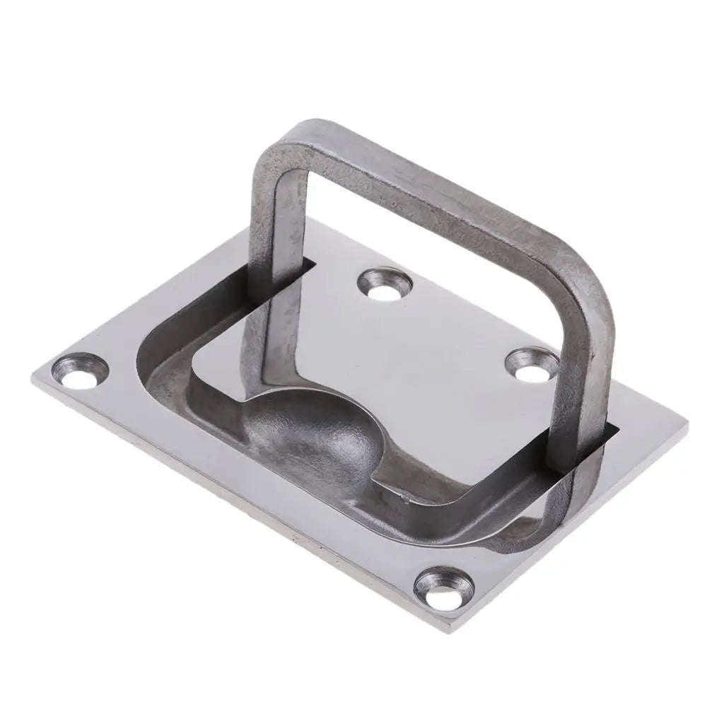 Marine Grade Stainless Steel Boat Handle Pull Rings Hatch Latch Access