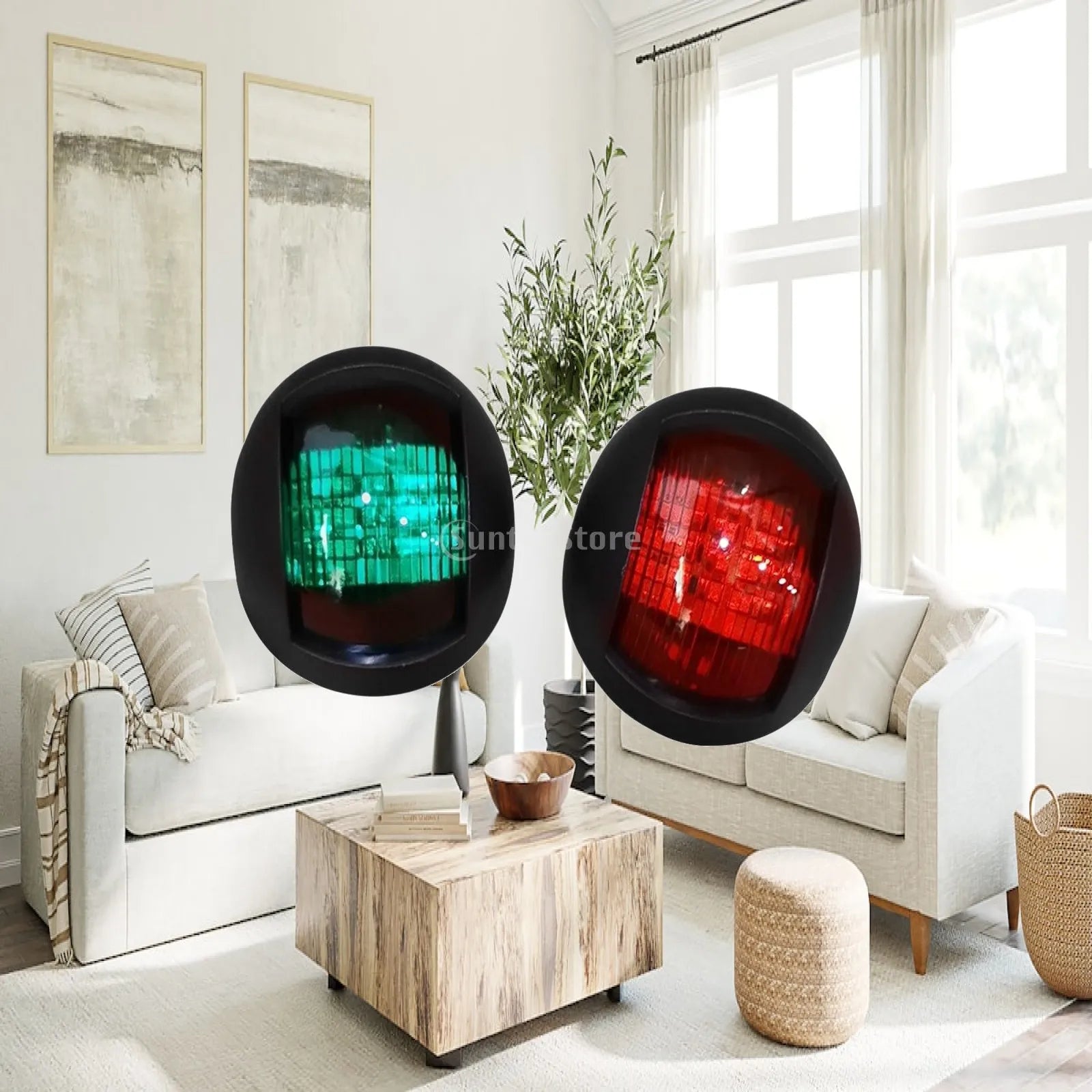 ABS LED Navigation Waterproof Lamp 12V 24V by Unbranded