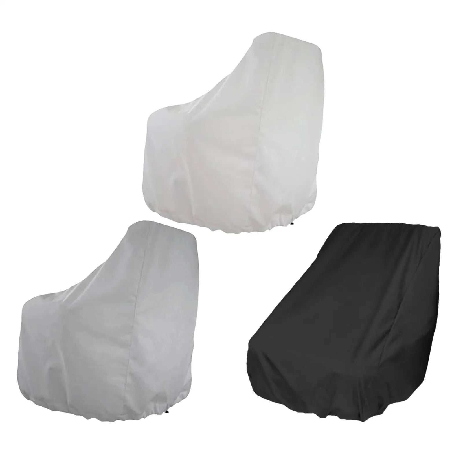 Boat Seat Cover Waterproof Dustproof Bench Helm Chair Cover by Unbranded