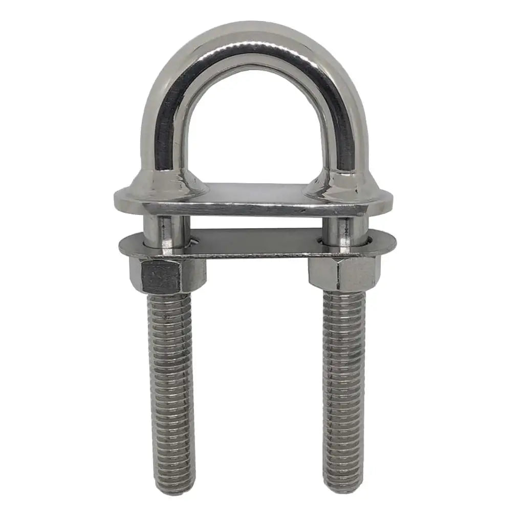 316 Stainless Steel U Bolts with Plate Nuts by Unbranded