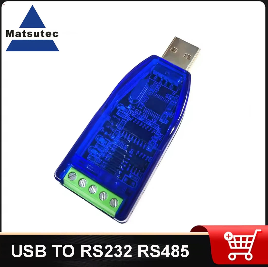 Matsutec USBT-232 Industrial USB to RS232 Converter by Matsutec