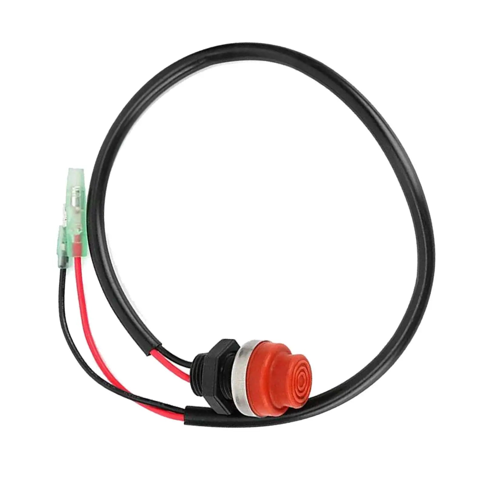 Outboard Motor Engine Kill Switch Push Button Plastic Waterproof Emerg