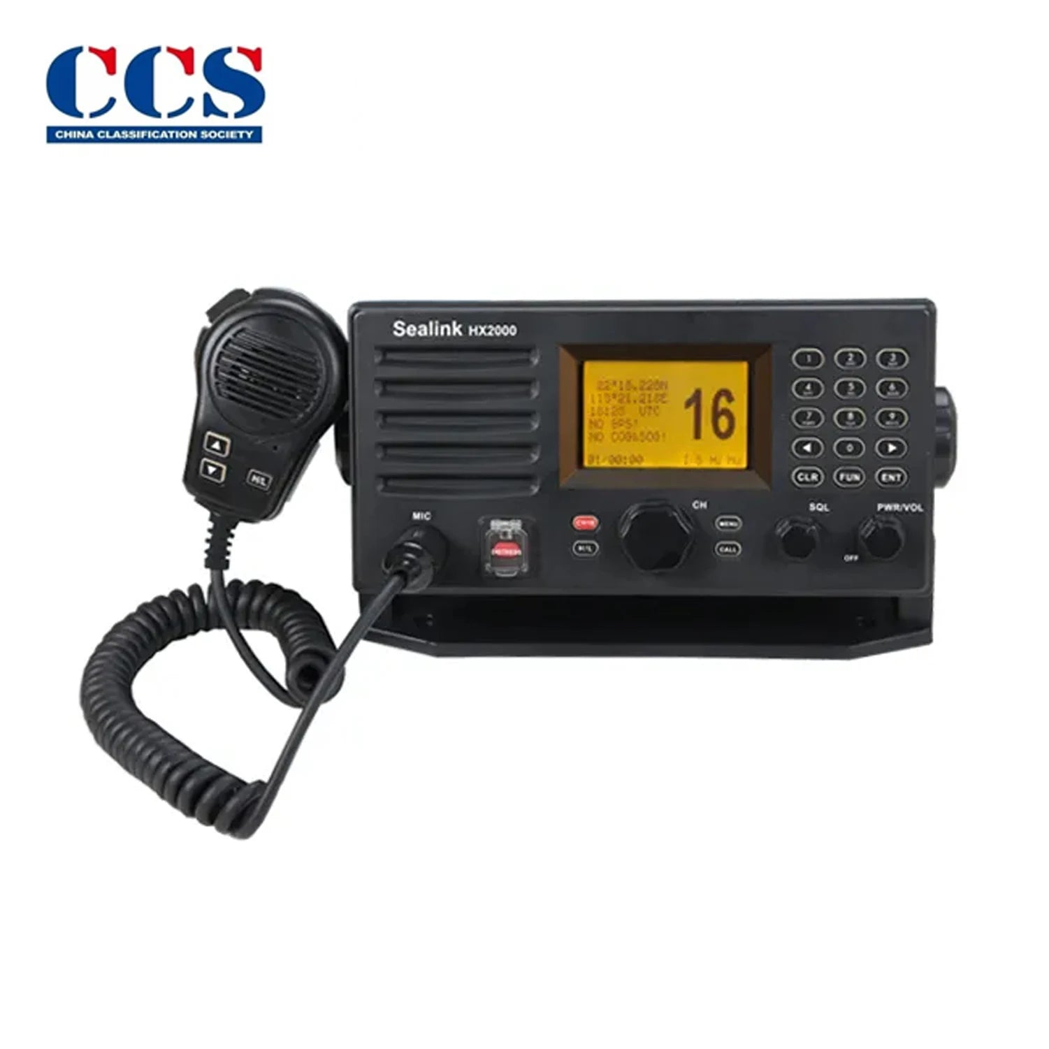 ONWA KV-290 VHF/DSC Marine Transceiver Desktop Mount by ONWA