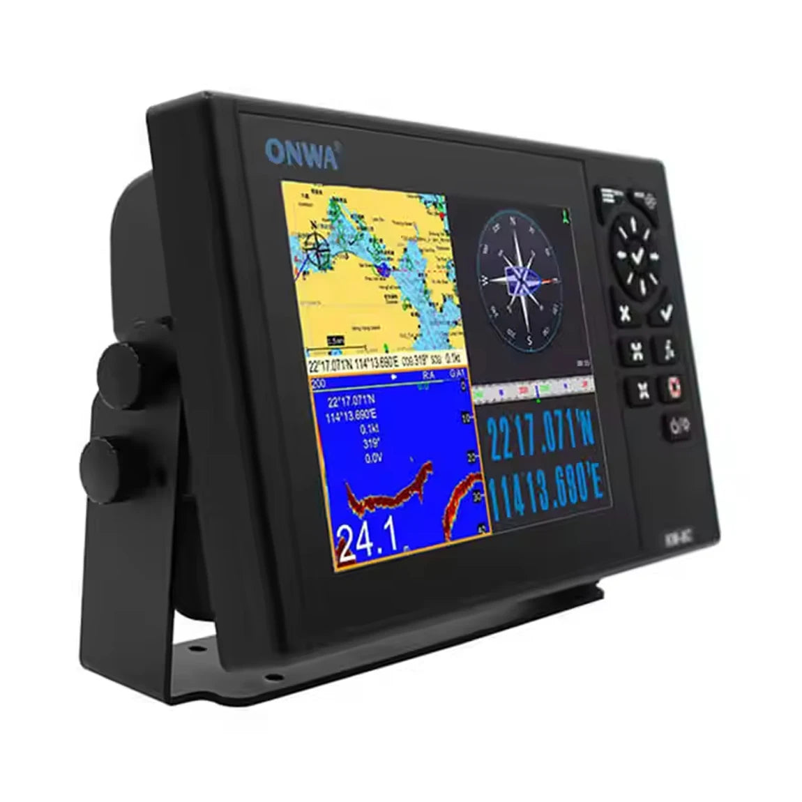 8-inch Km-8C GPS Chart Plotter Multi-Function Display by Km