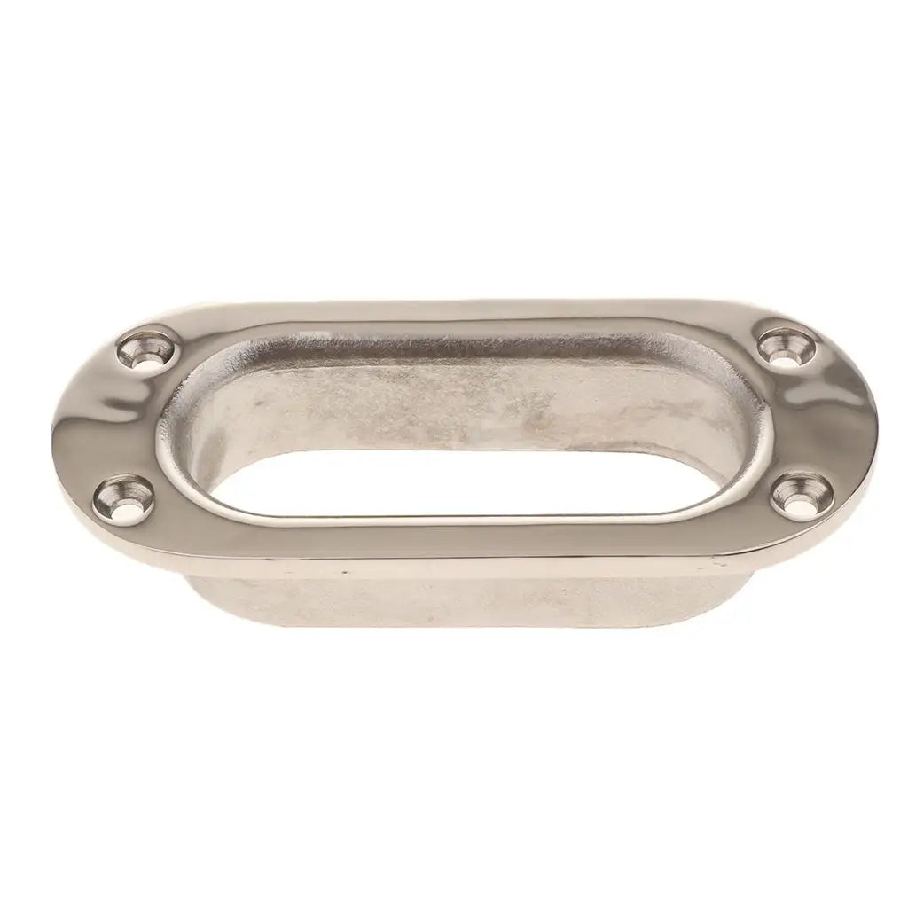 Stainless Steel Oval Hawsepipe Mooring Pipe Chock by Unbranded