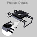 Alloy Steel Boat Seat Swivel Mount Secure Locking Rotatable Pedestal by Unbranded