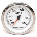 Ebbtide Marine Boat Speedometer Gauge 54710A | Beede Silver White 947353Opens in a new window or tab