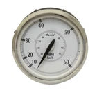 Faria Boat Speedometer Gauge SE9901A | Newport Silver 4 1/4 InchOpens in a new window or tab
