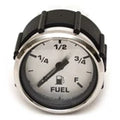 Faria Boat Fuel Gas Gauge GE0213A | 2 Inch Spun Silver 33-240 OhmsOpens in a new window or tab