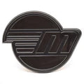 Malibu Boat Raised Emblem Decal 5974808 | Chrome Black 4 1/2 InchOpens in a new window or tab