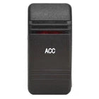 Carling Contura III On/Off Boat Rocker Switch | ACC 5 Spade 12 Volt LitOpens in a new window or tab