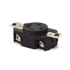 Marinco Boat Power Outlet | Black Plastic 12 - 24 VDC 4 Pin PlugOpens in a new window or tab