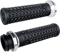 ODI Vans Signature Tbw 1 inch Black/Silver V-Twin Motorcycle Grips for HD &Opens in a new window or tab