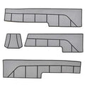 Malibu Boat Non-Skid Mats 4744246 | Wakesetter 25 LSV Gray Black (4PC)Opens in a new window or tab