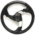 Avalon Boat Steering Wheel 120118 | 14 1/4 Inch Faux Gray WoodgrainOpens in a new window or tab