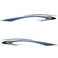 Palm Beach Boat Graphic Decals 139834-02 | Blue Stickers (Set of 2)Opens in a new window or tab