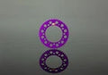 Renthal 99+ Yamaha YZ 125-250/ YZF250-450 Rear Grooved Sprocket - Purple 520-48Opens in a new window or tab