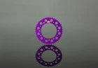 Renthal 99+ Yamaha YZ 125-250/ YZF250-450 Rear Grooved Sprocket - Purple 520-48Opens in a new window or tab