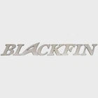 Blackfin Boat Raised Logo Decal | Polished Silver StickerOpens in a new window or tab