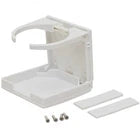 Shoreline Boat Drink Cup Holder SL40364 | Adjustable Folding WhiteOpens in a new window or tab