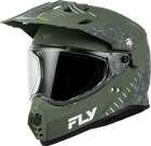 Fly Racing Trekker Granite Full-Face Helmet for Adults Large Sage/GreyOpens in a new window or tab