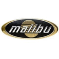 Malibu Boat Raised Emblem Decal 5984500 | Black Gold Chrome 6 InchOpens in a new window or tab