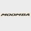 Moomba Boat Raised Emblem Decal 110148 | Dark Gray Logo StickerOpens in a new window or tab