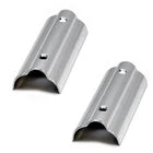 Boat Rub Rail Caps | Center 4 x 1 1/2 Inch Silver Aluminum (Pair)Opens in a new window or tab