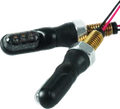 BikeMaster Mini Turn Signal Pair with Amber LEDs for Powersports 60mmOpens in a new window or tab