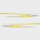 Tracker Boat Graphic Decals  | Yellow Stickers (Set of 2)Opens in a new window or tab