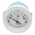 Teleflex Boat Oil Pressure Gauge 67180P | Sportsman Marine White 2 InchOpens in a new window or tab