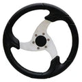 Harris Kayot Boat Steering Wheel | 14 Inch Black SilverOpens in a new window or tab
